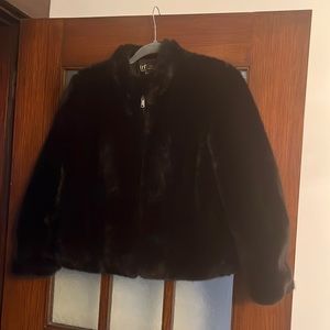 Zara medium faux fur jacket